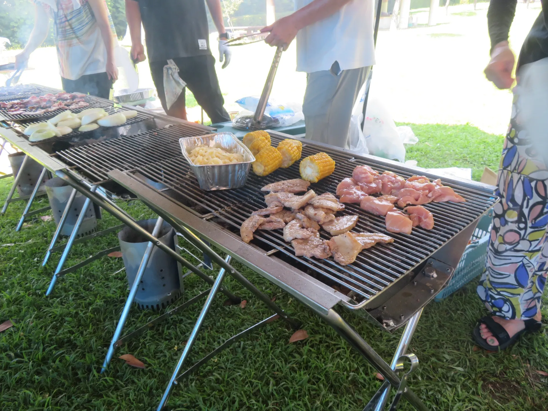 BBQで夏休みスタート！！